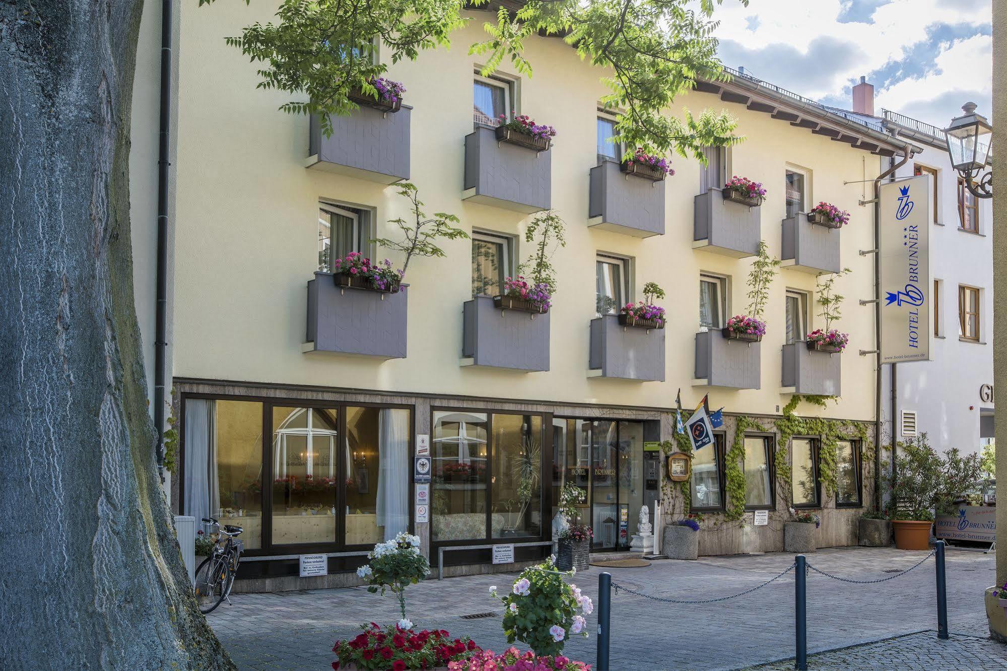Hotel Brunner Amberg Exterior foto